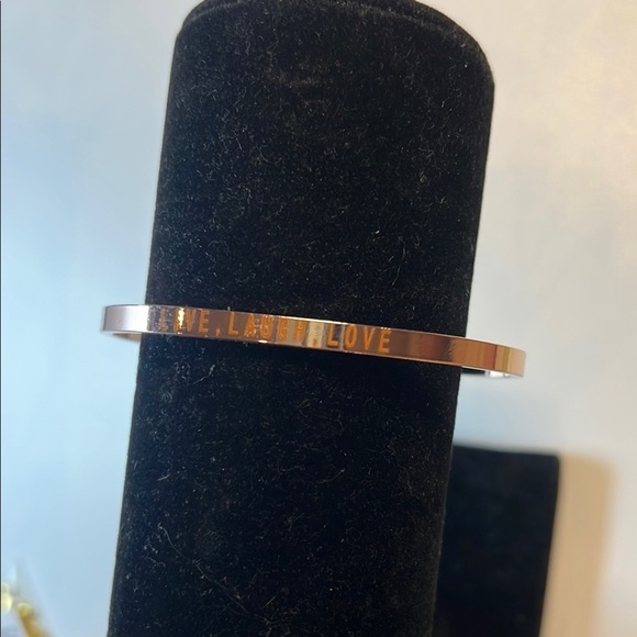 Rose Gold Bangle Bracelet - Picture 4 of 5